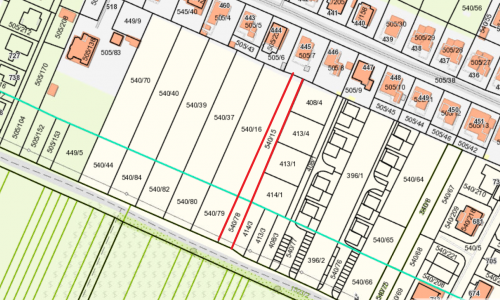 Stavebný pozemok v Reci, 1061 m2