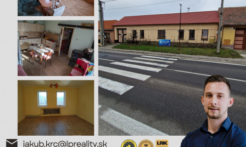 Ponúkame na predaj rodinný dom v Čáčove