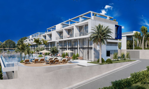 Apartmánový komplex The Blue, Tatlisu, Cyprus