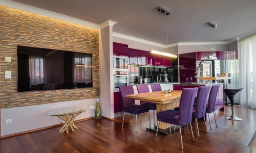 Plně zařízený 4+kk, 145 m² (Mezonet) s velkou střešní zahradou