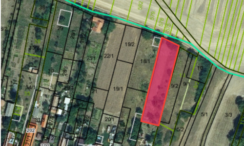 Na predaj záhrada Lúčnica nad Žitavou 1000m2