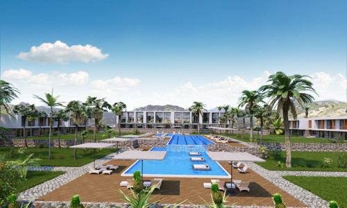 Apartmánové štúdio, eko-wellness rezort Deja Blue, Severný Cyprus