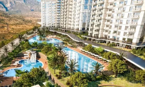 Luxusné apartmány v pokojnej lokalite, Alanya-Mahmutlar Turecko