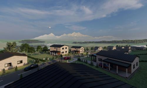 Stavebné pozemky s výhľadom na Tatry, obec Vlková