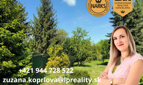 EXKLUZÍVNE U NÁS: Stavebný pozemok v meste Senica, Železničná ulica