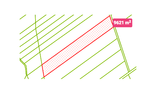 Na predaj orná pôda Buková 9621m2