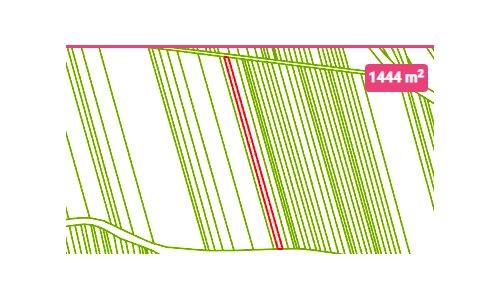 Na predaj orná pôda Buková 1444m2