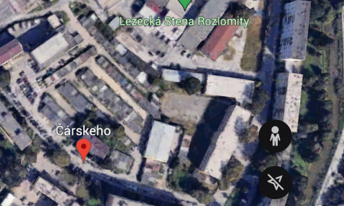 Garáž Košice -Sever, Čárskeho, pôv.stav, montážna jama