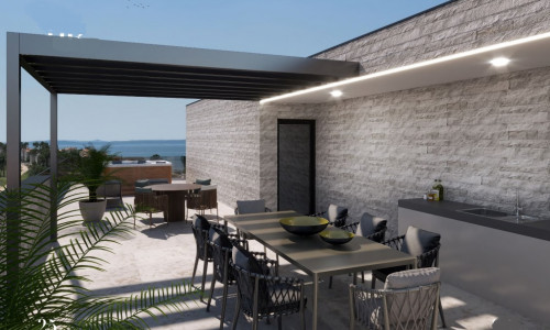 ZADAR - PRIVLAKA, apartman s očarujúcim výhľadom na more