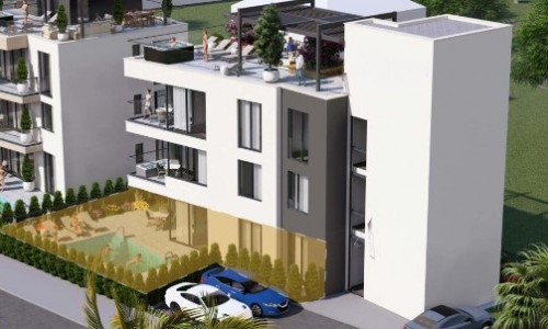 ZADAR - SUKOŠAN, luxusný apartmán hneď v prvom rade pri mori s nádherným výhľadom a veľkou záhradou