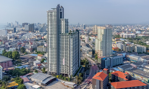 Apartmánový komplex Arcadia Milennium Tower, Pattaya-Thajsko