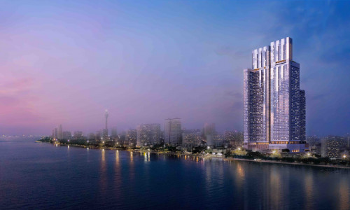 Apartmánový komplex SKYPARK Lucean Jomtien, Pattaya-Thajsko