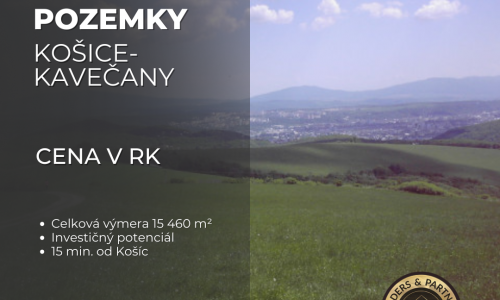 Investičné pozemky Košice-Kavečany
