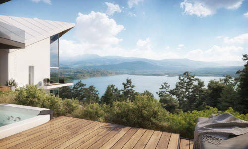 Treesna Lake Villas & SPA - vzorový apartmán 2+kk 41,24 m²