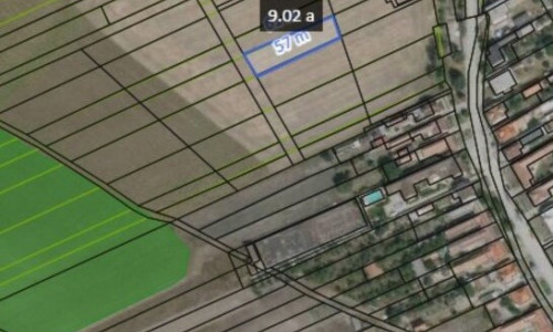 Na predaj pozemok vhodný na výstavbu RD v obci Častkov