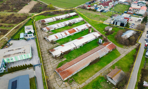 Na predaj areál v priemyselnej lokalite vo Svätom Jure s rozlohou 24287 m2
