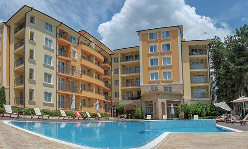 Štúdio 1+kk s bazénom Slnečné pobrežie-Bulharsko