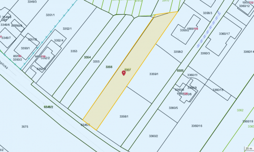 Na predaj stavebný pozemok – Trenčianska Teplá, 1483 m²