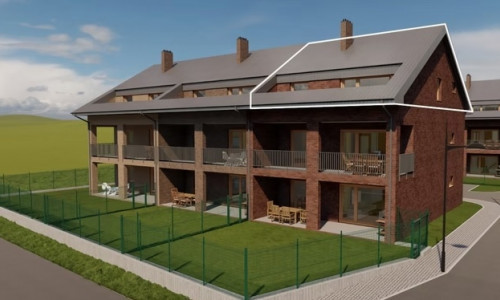 Na predaj–3-izbový byt vo výstavbe s terasou-Stará Ľubovňa