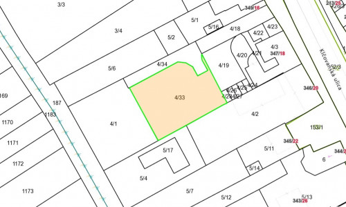Na predaj stavebný pozemok  v obci Boleráz časť Klčovany