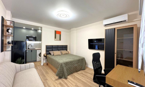 Štúdio 1+kk s bazénom Torrevieja-Torreblanca, Španielsko