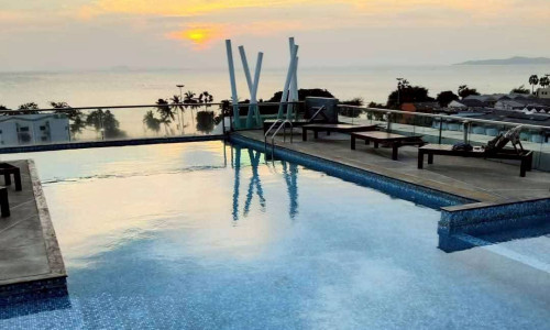 2 izbový apartmán-Thajsko-Pattaya-Jomtien-400 m od pláže