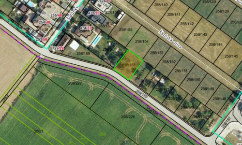 Pozemok vhodný na výstavbu RD v obci Jaslovské Bohunice