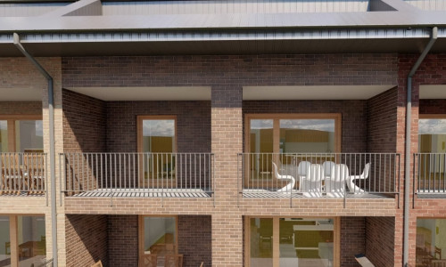 Na predaj–3-izbový byt vo výstavbe s terasou-Stará Ľubovňa