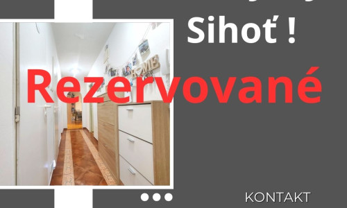 Na predaj: 3-izbový byt v Trenčíne – vyhľadávaná lokalita s kompletnou občianskou vybavenosťou