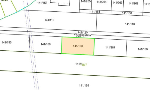 Na predaj 3 pozemky vhodné na výstavbu RD v obci Sokolovce