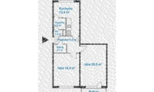 NA PREDAJ, 2-izb. byt, Čmelíkova, BA II