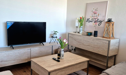 Moderný byt pri Auparku, 2 balkóny, centrum