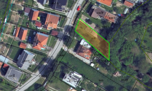Na predaj zádhradka v obci Sobotište