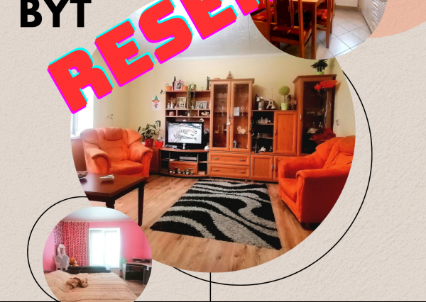 REZERVOVANÉ! Znížená cena! Priestranný 2 izbový byt Ilava