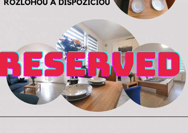 PREDANÉ! TOP! Veľkorysý, moderný vkusne zariadený 2izbový byt v obci Košeca