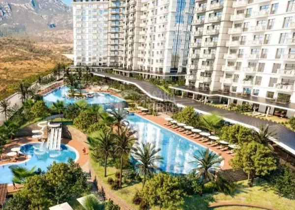 Lacné luxusné apartmány v pokojnej lokalite, Alanya-Mahmutlar Turecko APM