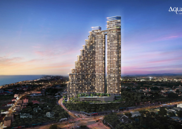 Luxusné apartmány, Aquarous Jomtien Pattaya, Thajsko