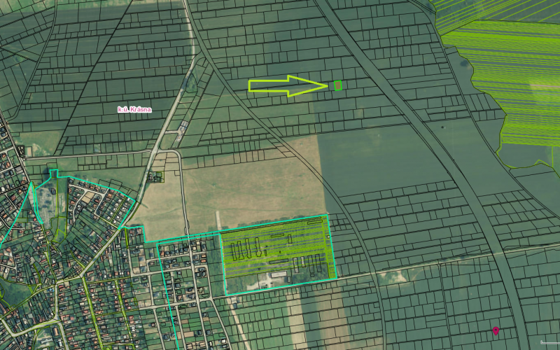 Investičný pozemok na výstavbu Košice - Krásna, Zadné konce