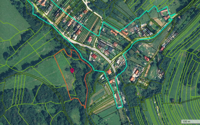 NA PREDAJ POZEMOK HORNÁ SÚČA - TRNAVKA  11530 M2