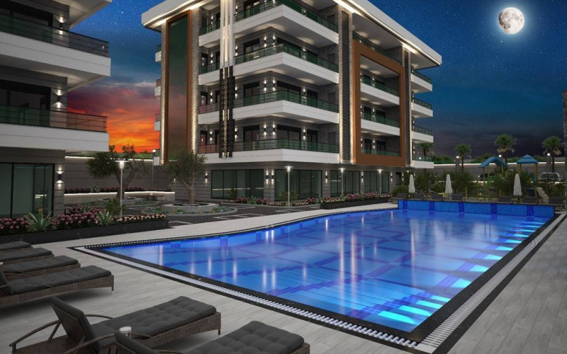 Moderné byty na predaj v Turecku - časť Oba Alanya