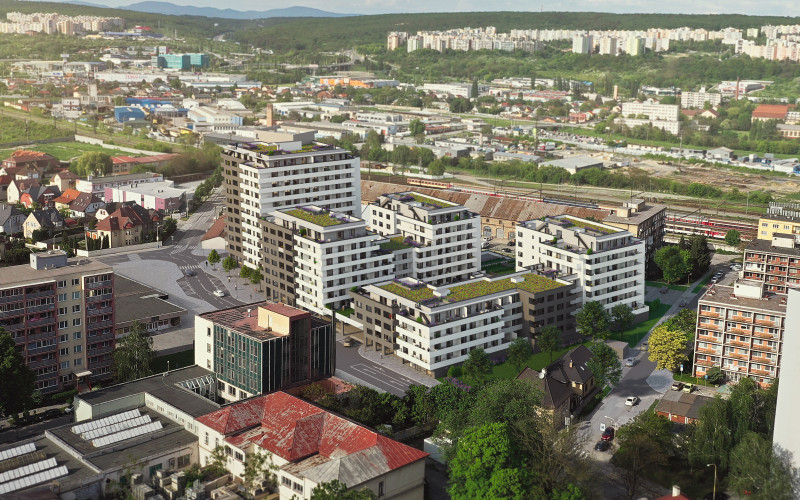 4 i byt Košice - Sever, rezidencia ALBELLI, balkón, 3x parkovacie miesto