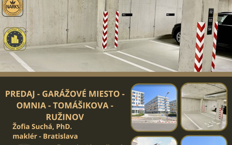 PREDAJ GARÁŽOVÉ STÁTIE - OMNIA - TOMÁŠIKOVA - RUŽINOV