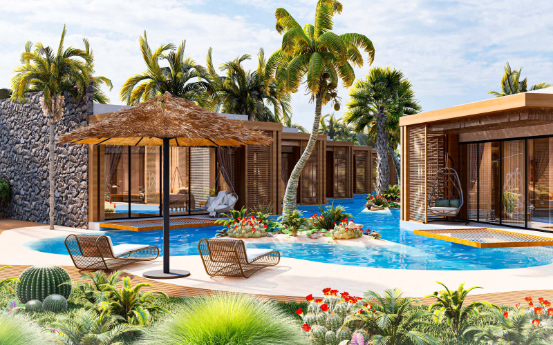 Komplex Tanzania Homes, oblasť Esentepe, Cyprus