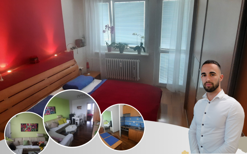 PREDAJ, KRÁSNY, PRIESTRANNÝ 4-IZBOVÝ BYT NA RAJČIANSKEJ ULICI