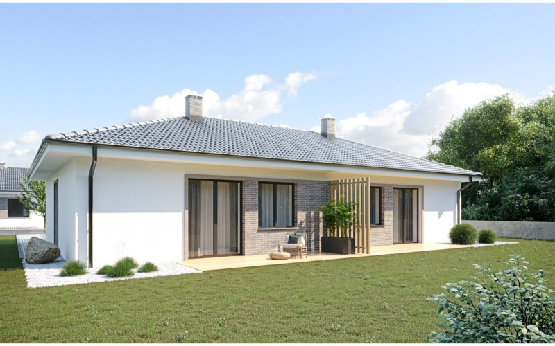 NA PREDAJ  novostavba 3 izbový rodinný dom - bungalov v obci Štvrtok na Ostrove okr. Dunajská Streda