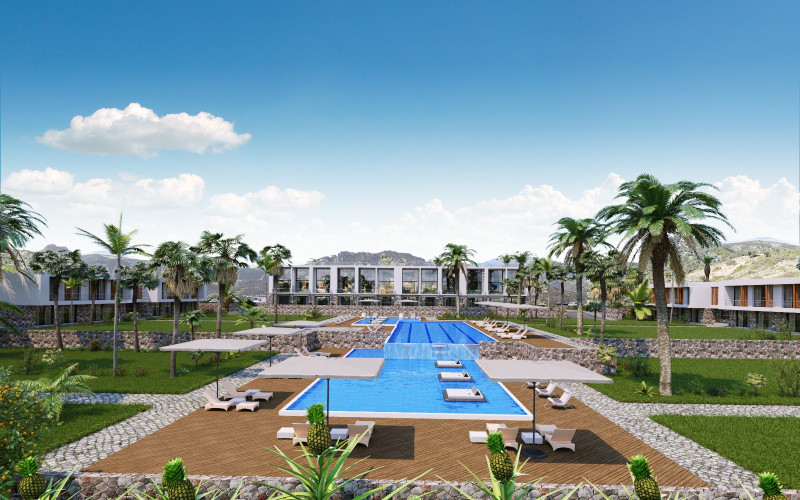 Apartmánové štúdio, eko-wellness rezort Deja Blue, Severný Cyprus