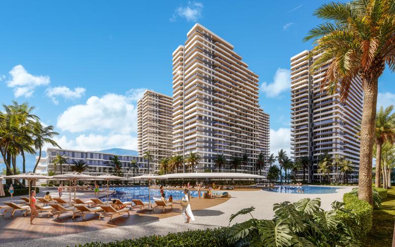 Luxusné apartmány Severný Cyprus, Long Beach-Iskele