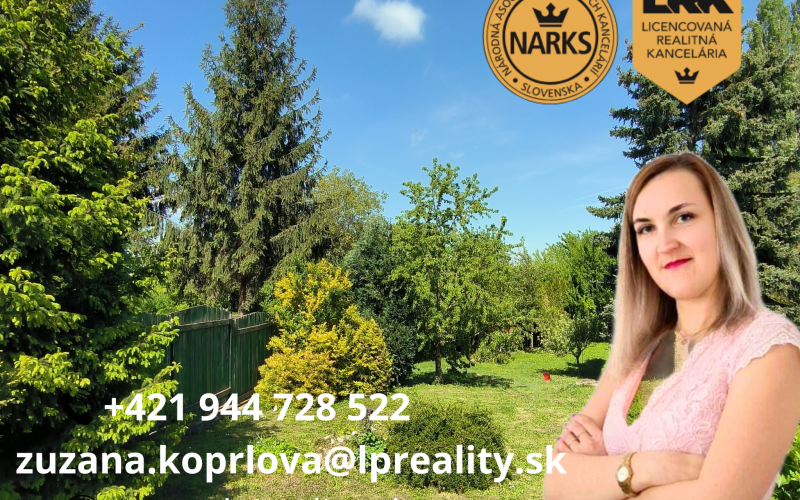 EXKLUZÍVNE U NÁS: Stavebný pozemok v meste Senica, Železničná ulica