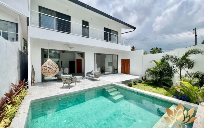 Thajsko-Koh Samui-Lamai-2 podlažný dom s bazénom-novostavba