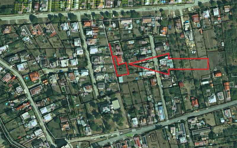 Pozemok na stavbu domu Košice - Okolie, Seňa, el. v dosahu